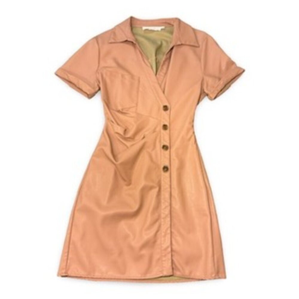 NWOT ASTR the Label Terra Short Sleeve Dress